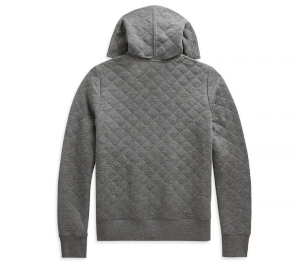 Donna Quilted 1/4-Zip Hoodie - Image 2