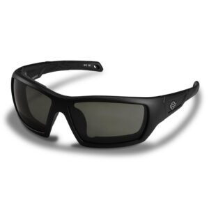 Harley-Davidson® Men's Backbone PPZ Sunglasses, Gray Lens / Black Frame