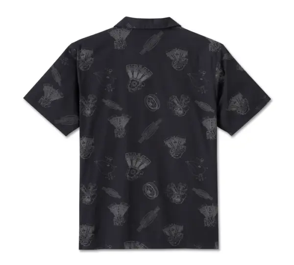 Camicia a maniche corte Engine Aloha da uomo - Image 2