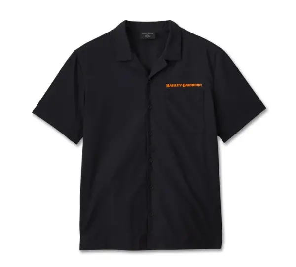 Camicia a maniche corte Burning Eagle da uomo