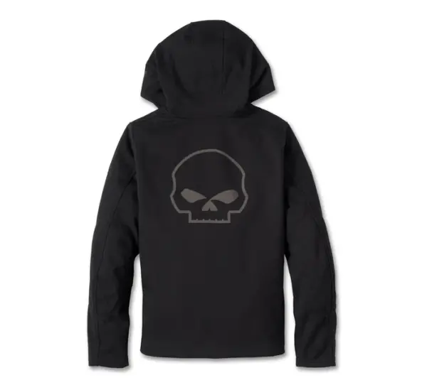 Women's Willie G Deflector 2.0 Hooded Riding Fleece - Black Beauty - Image 2