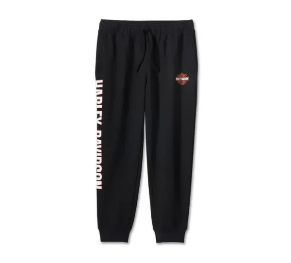 Pantaloni sportivi Harley-Davidson da uomo - Harley Black.