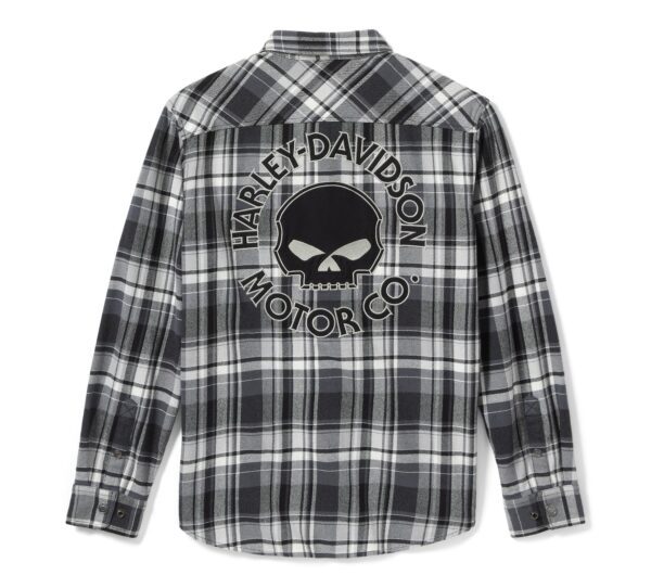 Camicia a maniche lunghe Harley-Davidson® Willie G Skull - Image 2