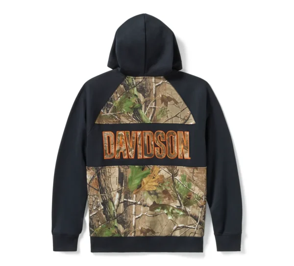 Felpa con cappuccio H-D Realtree APG da uomo - Image 2