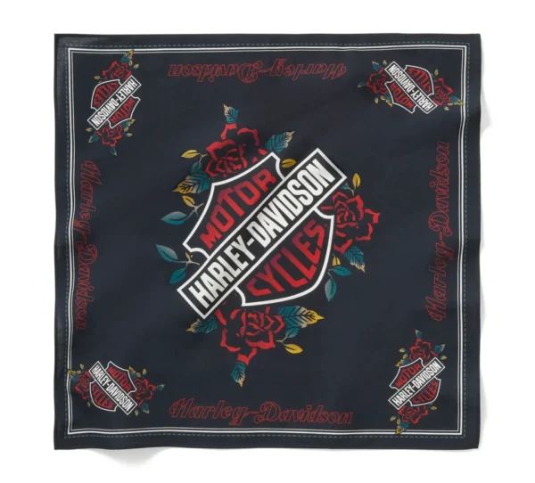 Bandana Serpent Rose