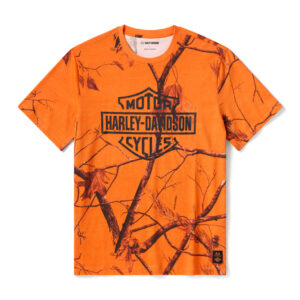 Maglietta con stampa Harley-Davidson x Realtree - Harley Orange_AP Blaze Print